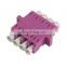 High Quality LC UPC/APC Single Mode Multi Mode OM3 Quad Fiber Connector fiber optic adapter fiber