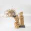 Wholesale Nordic Modern Creative Luxury Simple Folds White Ceramic Vases