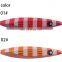 Jig Metal Spoon Lure Fishing Baits Vertical Jigging Lure Sea Fishing Lure Artificial Bait