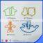 Tin box with logo imprinted package variety design paper clip boat shape