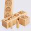 Knobbed Cylinder Montessori, Montessori Cylinders with Knobs Socket Montessori Materials Educational Toys (Set of Four)