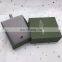 Pearlised Regal Blue Rigid lid&bottom style  jewelry Box&bags sets