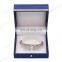 Fadeli factory wholesale custom logo plastic blue jewelry necklace pendant box
