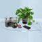 Clear Corner Acrylic Shelves 2-Tier Wall Mounted Storage Organizer Triangular Bathroom Shelf Home Accessories