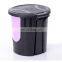 Colorful unique wholesale plastic trash bin office small hanging waste can plastic waste bin