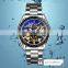 SKMEI 9194 casual sports stainless steel men luxury mechanical verified automatic watch