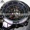 SEWOR luxury brand male mechanical automatic clock watch transparent skeleton waterproof men watches