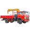 Straight Arm Truck Mounted Crane 6.3 ton Telescopic Boom Crane For Sale