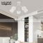 HUAYI New Product Nordic White Iron Glass Indoor Living Room Bedroom Hotel Modern Ceiling Light