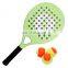 Popular Sports High Quality Carbon beach paddle ball racket