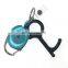 Custom Laser Logo Soft Silicon Tips Metal Door Opener No Touch Key with Retractable Pull Reel