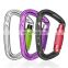 JRSGS UIAA Certified 24KN Auto Locking Climbing Carabiner Clips,Twist Lock and Heavy Duty Carabiners for Rock Climbing S7101TN