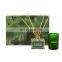 ENO Luxury Wholesale Home Fragrance Rattan Stick Scented Candle Reed Diffuser Set for Gift
