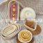 Oval Bread Proofing Basket Linen Liner Cloth Sourdough Rising Basket Baking Gifts for Bakers