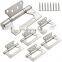 Hardware manufacturer heavy duty frameless stainless steel framed concealed glass shower door hinge