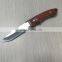 hunting knife rosewood handle Camping Knife Stainless Steel fixed  blade knife