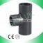 high quality black pvc 45 degree elbow