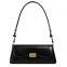 Female classic retro leather small square bag single shoulder underarm bag