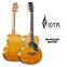 Otis brand D-MINI 36 inch sall size guitars single solid top acoustic guitar AM-yellow