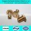 Precision hex brass standoff brass bolt male threaded