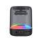 Transparent Blue Tooth Speaker Led Colorful Atmosphere Light Hifi Surround Sound Desktop Speakers With Mic