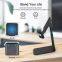 Small Gift Desk Foldable Plastic Mobile Phone Holder Stand Portable Hard Plastic Manufacture Cellphone Holder for Desk Desktop