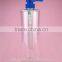 37oz 1050ml clear round-square plastic bottle for cosmetic packaging