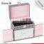 Ladies leather vanity bag nail box