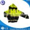 100% polyester worker's reflective strip fluorescent safety jacket