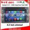 Wecaro 6.2" WC-2U6008 Android 4.4.4 car multimedia system 2 din car navigation system radio gps playstore