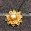 2016 Trending Hot Products Sweater Flower Necklace Pearl Necklace For Women