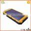 Latest Metallic 2.0a portable portable power bank/solar charger with Gift Packing