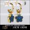 2015 Newest Fashionable Jewelry 925 Sterling Silver Jewelry rose gold earring