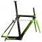 2016 carbon bicycle frame ican aerodynamic road bike frames di2 BB86 compatiable AERO007