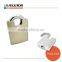 Shackle Protected Brass Padlock with Key