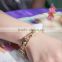 Gold Bracelets For Women Fashion Jewelry Wholesale 18K Gold Plated Zinc Alloy Women Bracelet