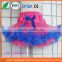 American July 4th ribbon tutus,factory supply children puffy tulle skirt, baby girls US Independence Day pettiskirt