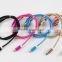 Shenzhen factory 2A braided USB Cable for iphone 6/6s/Samsung