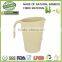 Biodegradable ,orange color natural bamboo fibre pitcher,milk jug                        
                                                Quality Choice