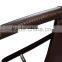 New design antique modern leather chair elegant stainless steel chair