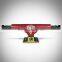Dongguan skateboard truck, gold base skateboard trucks, aluminium skateboard truck