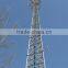 3-Legged Steel Communication Lattice Tower