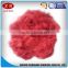 recycled polyester fiber tow with red color