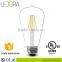 Indoor decorative ST64 E26 filament lighting bulb