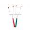 Marshmallow Roasting Sticks Telescopic BBQ Forks Roasting Fork with Canvas Pouch (5 Pieces)