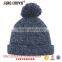 winter custom knitted beanie hat wholesale