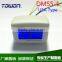 LCD AC Digital Voltage meter Voltmeter 80-300V Switch US Flat Plug Volt Power Monitor AC Panle Meter blue backlight