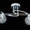 2015 New Retro Rustic Chandelier Wrought Iron Wire Ball Lighting Fixture