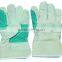 Whosale Full Plam Safety Working Welder Gloves Cow Split Leather Welding Leather Gloves