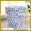 3 standard sizes jingdezhen floral painting ceramic blue and white flower pot for gardening